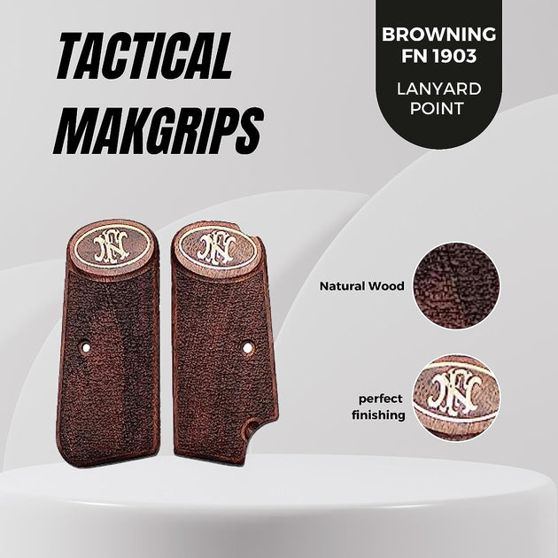 Impugnature In Legno Fatte A Mano Per Browning HP 14 – ZIB GRIPS Ars.056, Prodotte In Turchia