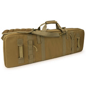 VOTAGOO Double Rifle Case Gun Bag, Safely Long-Barrel Firearm Transportation Cases  Locks, All-Weather Soft Tactical Range Bag Ackpack For Shotgun Spacious Heavy Duty