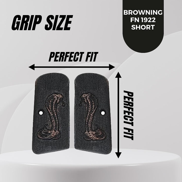 Browning FN 1922 Short Wood Gun Grips