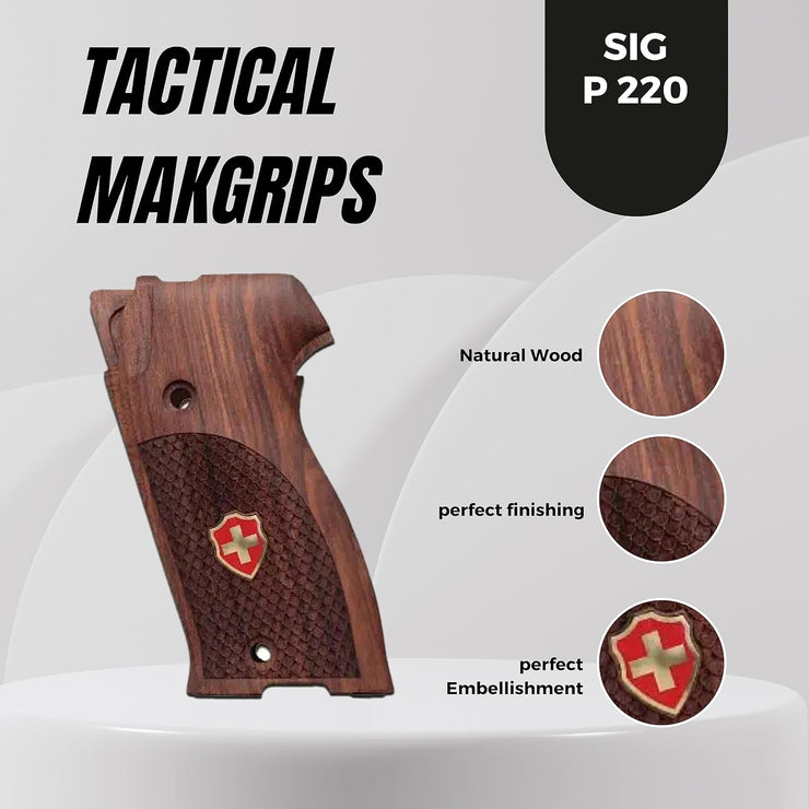 Sig P220 P 220 Grips ( Heel Mag Release )