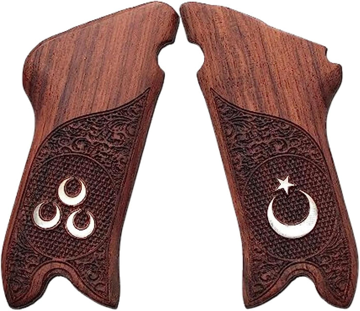 Mauser Luger P08 Gun Grips, Wooden Grips