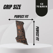 CZ 75b Grips, 75b Wood Grips, Professional Walnut Wood Gungrip