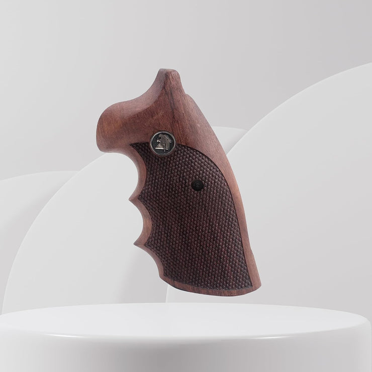 Python Wood Handle Compatible with Colt Python & 2021+ Anaconda | Professional Gold Metal ...