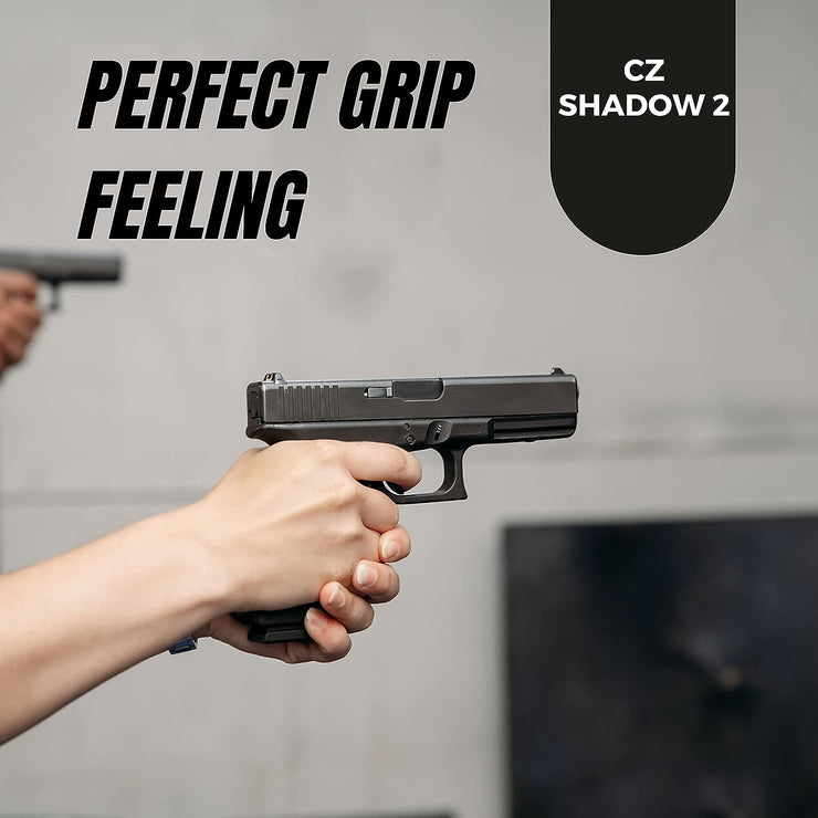 Cz Shadow 2 Grips, Premium Gun Gold Metal Grips