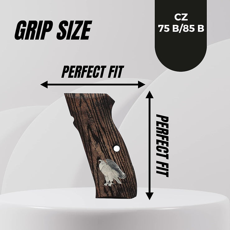 ZIB GRIPS CZ-75 Pistol Grip Handmade From Walnut Wood Ars.076 – All Gun...