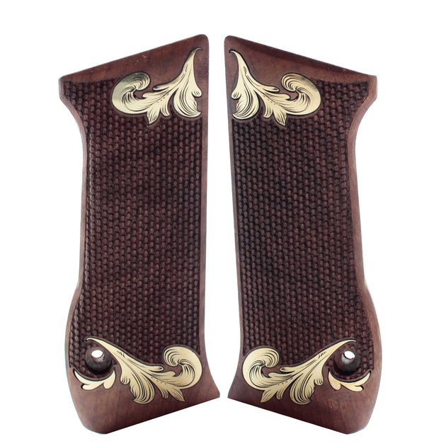 Handmade Walnut Wood Grips For Jericho 941F & 941FS Pistols - AAA Quality, US Seller, Turkey Made
