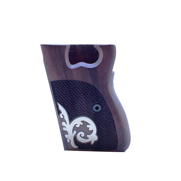 CZ Check Visor  Gold Metal Grips