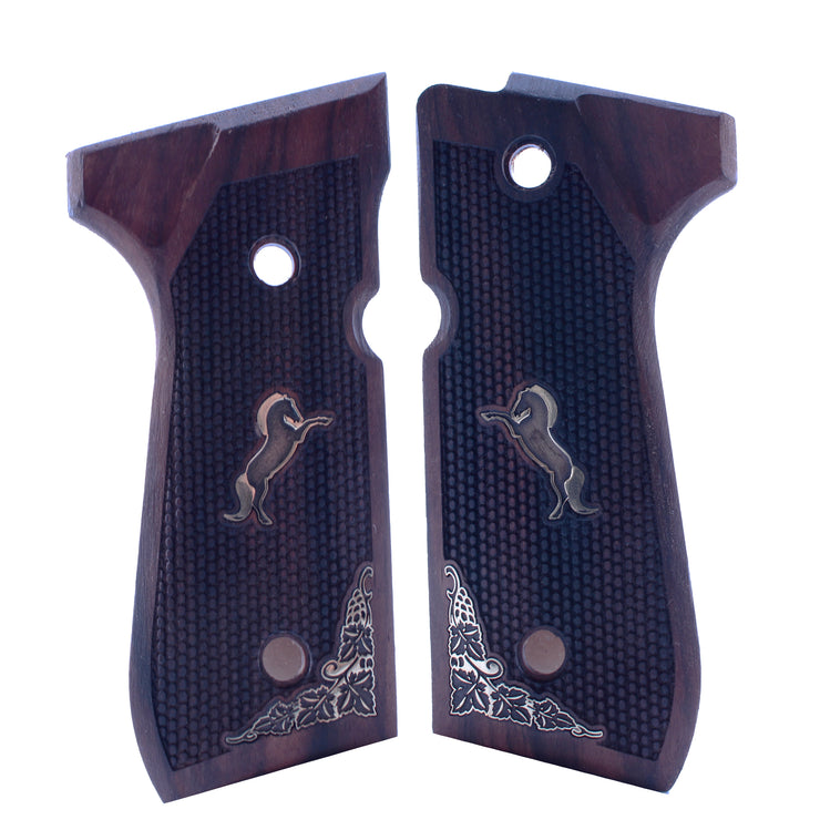 Beretta 92 FS Gold Metal Grips