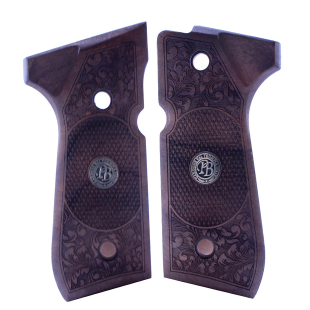 Beretta 92 FS Gold Metal Grips