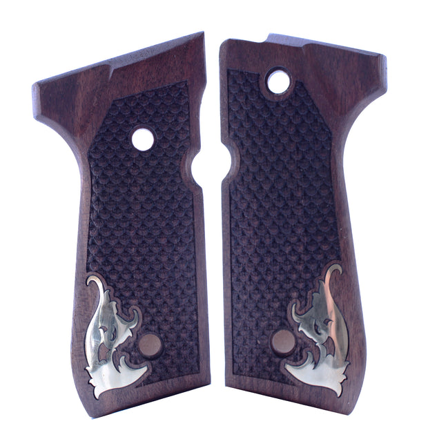 Beretta 92 FS Gold Metal Grips