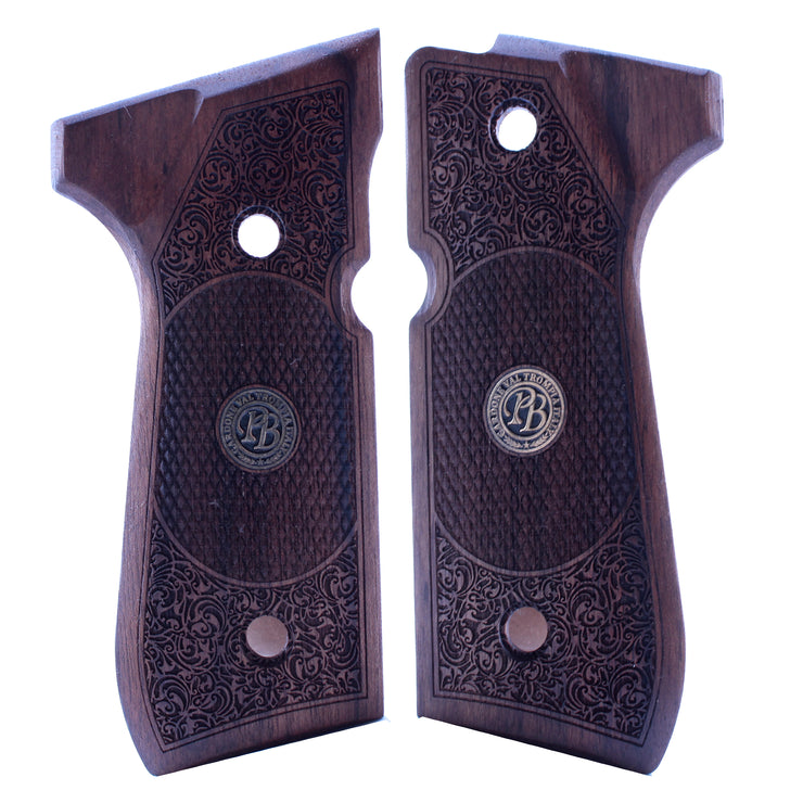 Beretta 92 FS Gold Metal Grips