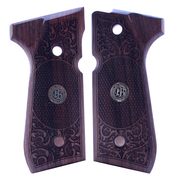 Beretta 92 FS Gold Metal Grips