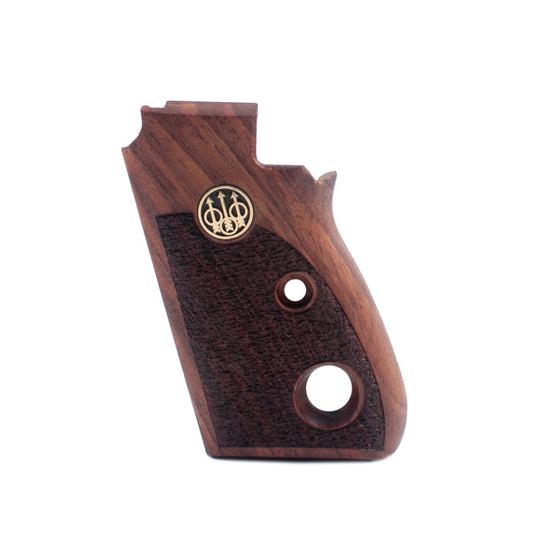 Beretta Mod 70 Single Safety Gold Logo Wood Grips