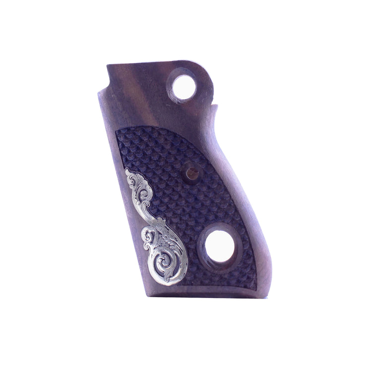 Beretta Mod 70 Double Safety Gold Metal Grips