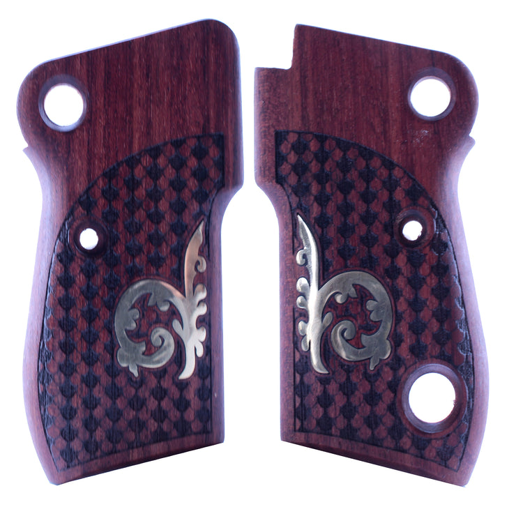 Beretta Mod 1951 Wood Grips With Gold Metal (Tariq, Maadi Helwan)