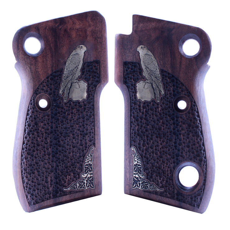 Beretta Mod 1951 Wood Grips With Gold Metal (Tariq, Maadi Helwan)