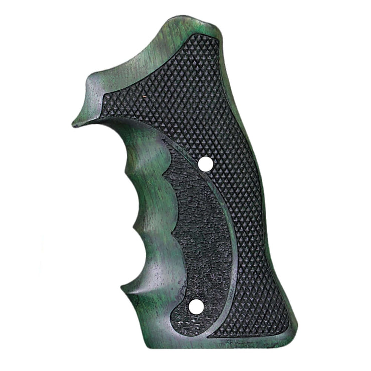 S&W 357 Sguarebutt Target Wood Grips