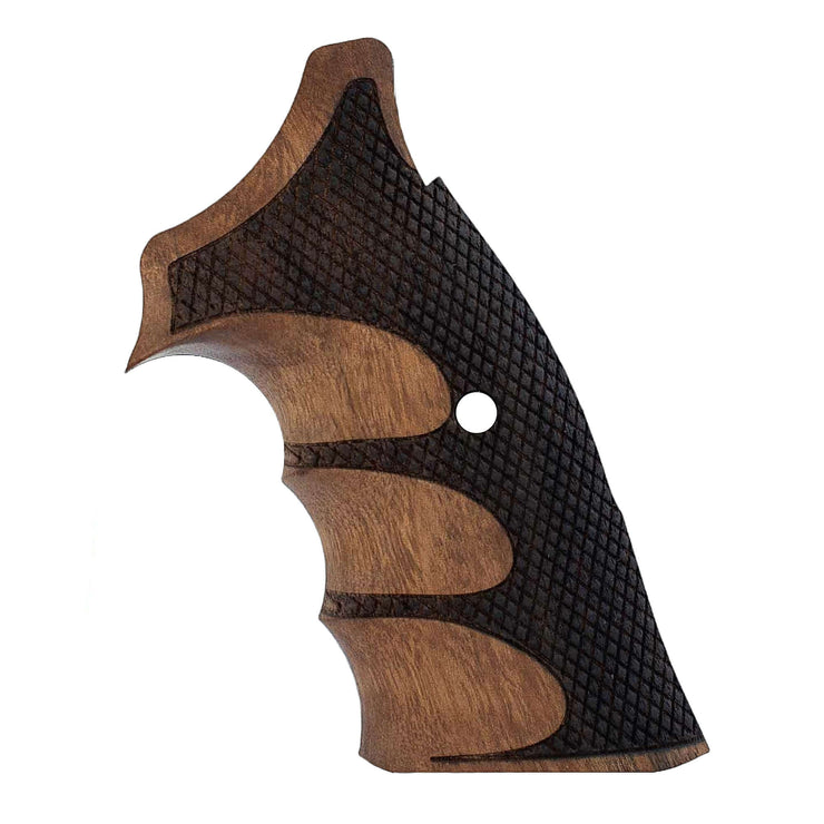 S&W 357 KL Frame Roundbutt Wood Grips