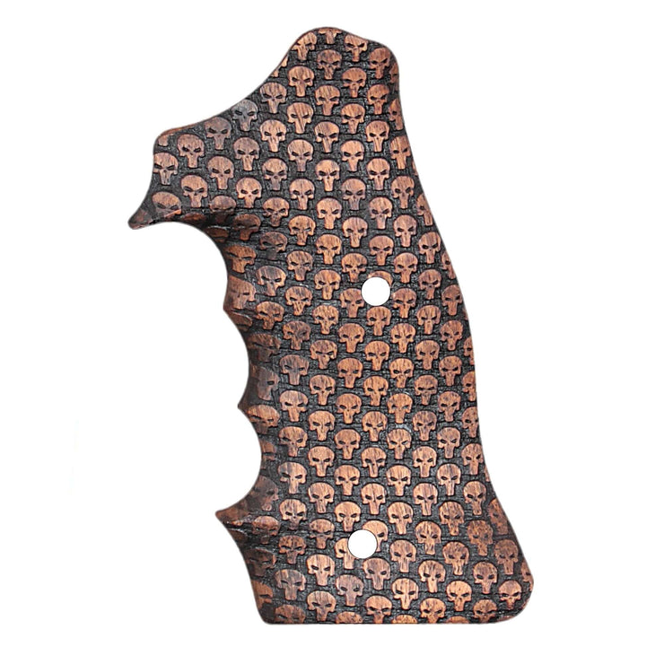 S&W 357 Sguarebutt Target Wood Grips