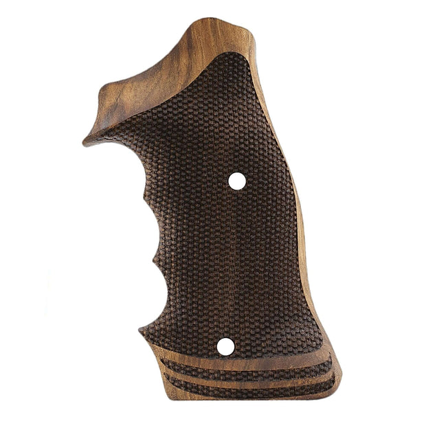 S&W 357 Sguarebutt Target Wood Grips