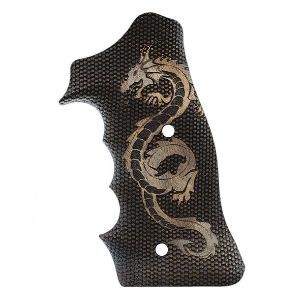 S&W 44 Roundbutt Target Wood Grips