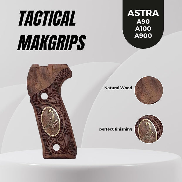 Astra A900 Gold Metal Grips