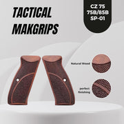 CZ 75B SP01 Wooden Gun Grips