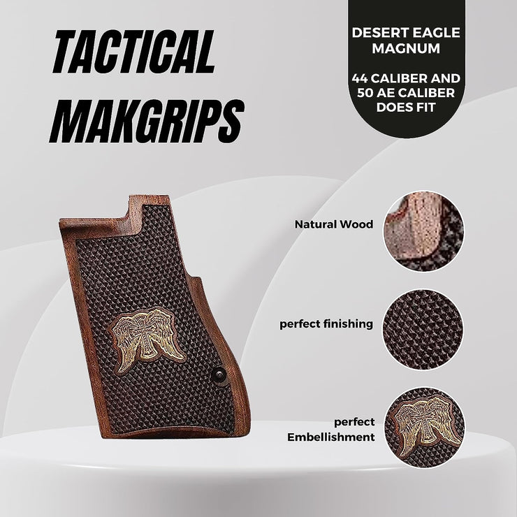 Desert Eagle Magnum Research .357 .44.50AE Gold Metal Grip