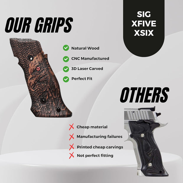 Sig Sauer X5, X6, X FIVE, X SIX Target Grip
