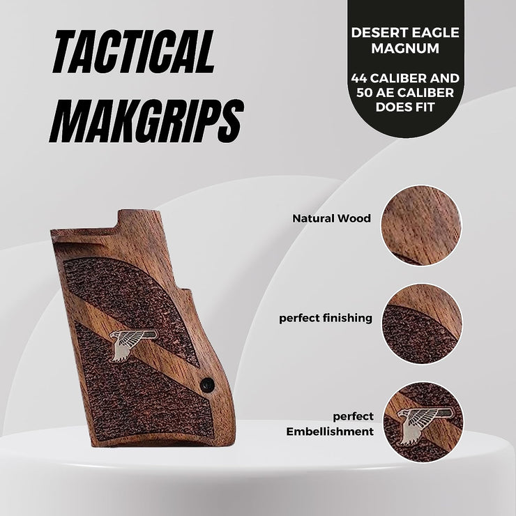 Desert Eagle Magnum Research .357 .44.50AE Gold Metal Grip