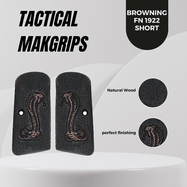 Browning FN 1922 Short Wood Gun Grips