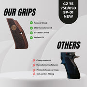 CZ 75B Gun Grips, New Sport Model for CZ 75B