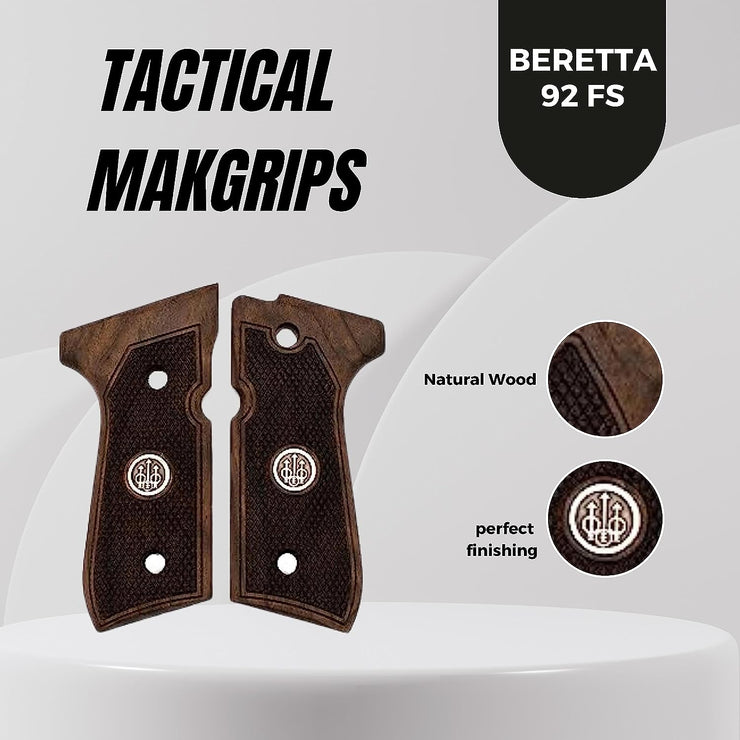Beretta 92F 92 F 92FS 92 FS 92A1 92 A1 96 98 M9 M9A1 And Girsan Regard MC Gold Metal Grips