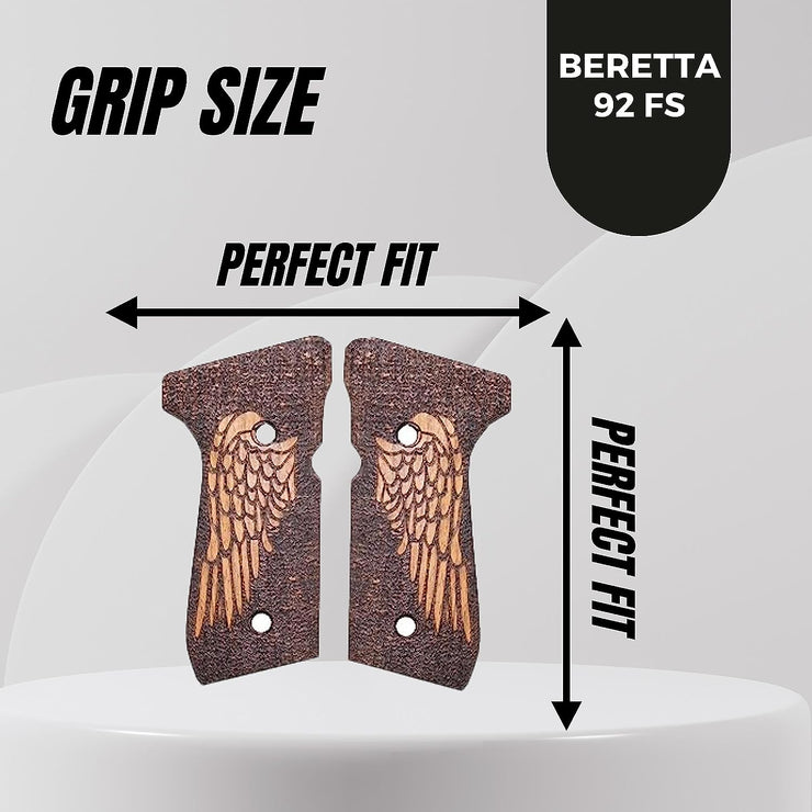 Beretta 92F 92 F 92FS 92 FS 92A1 92 A1 96 98 M9 M9A1 And Girsan Regard MC Grips