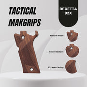 Beretta 92X Performance Wood Gun Grips