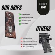 Colt,Kimber,Regent,Taurus,Springfield,Ruger,Girsan,Smith Wesson 1911 Silver Metal Grips