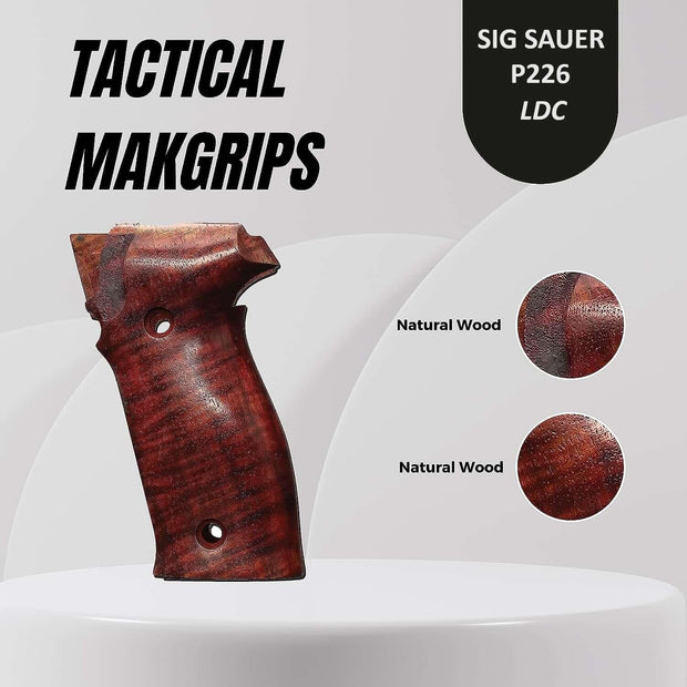 Sig Sauer P226 LDC II and LDC 2 Walnut Wood Grips