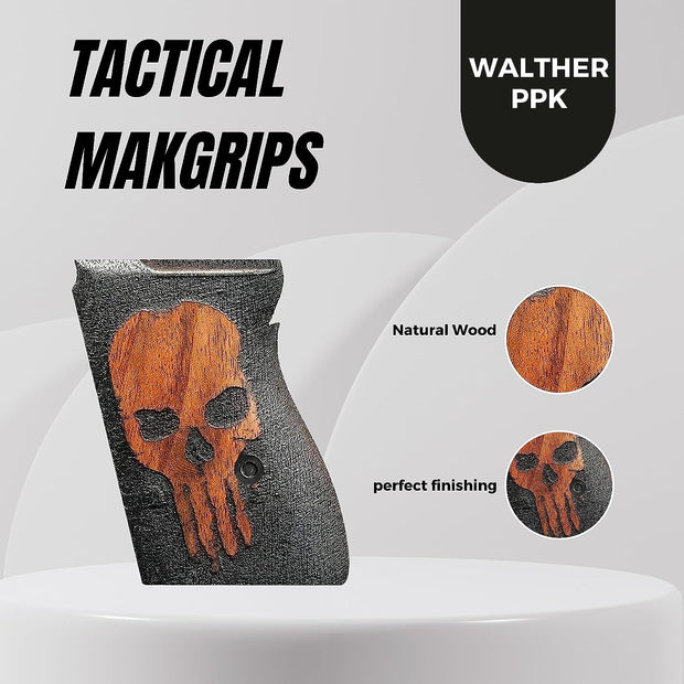 Walther PPK  Hard Wood Grips