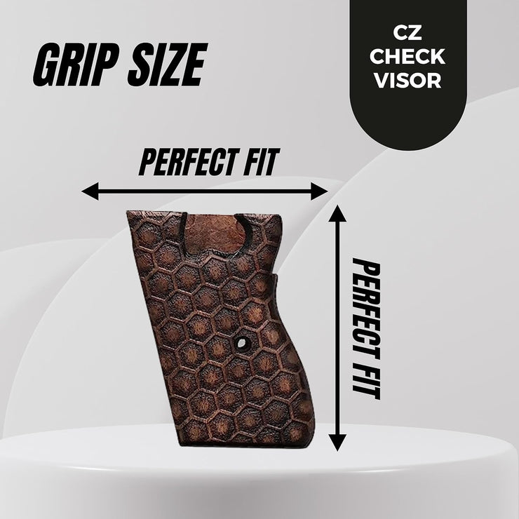 CZ Check Visor Grips, Gun Grips
