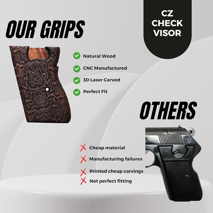 CZ Check Visor Grips Gun Grips