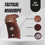 Sig Sauer P226 /P226 SL/P226 SPORT II/P226 SPORTII SL/SL PPC/MK25 Gold Metal Grips