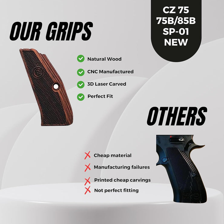 CZ 75B Gun Grips, New Sport Model for CZ 75B