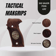 Sig Sauer P226 LDC II and LDC 2 Walnut Wood Grips