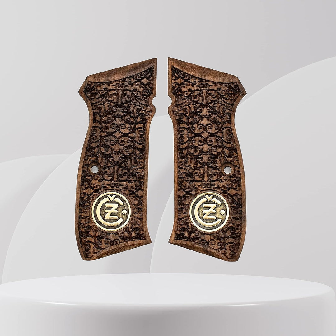 レジン　ヘアゴム　コーヒーブラウン系　95 CZ 75b grips, wooden grips, gun grips