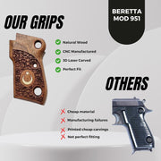 Beretta Mod 951 Grips