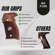 Sig Sauer P226 /P226 SL/P226 SPORT II/P226 SPORTII SL/SL PPC/MK25 Gold Metal Grips