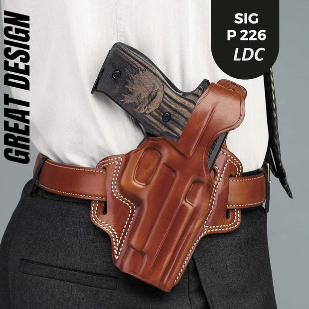 Sig Sauer P226 LDC II and LDC 2 Walnut Wood Grips