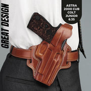 Astra M 2000 Cub Colt Junior .25 Grips, Astra Cub 6.35 Wood Grips
