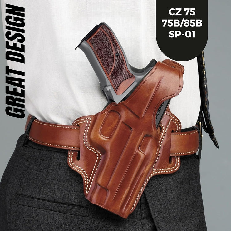 CZ 75B SP01 Wooden Gun Grips