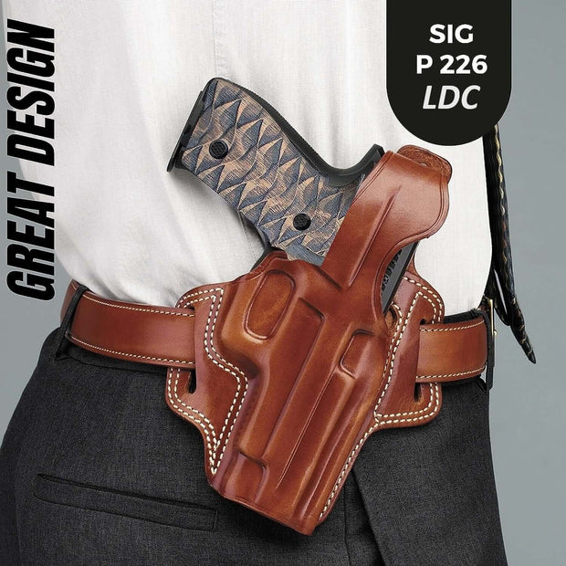 Sig Sauer P226 LDC II and LDC 2 Walnut Wood Grips